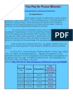 How Much You Pay For Prasar Bharati