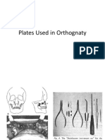 Plates Used in Orthognaty