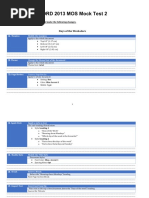 Mos Mock Test