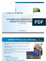 Atuação Do Farmacêutico em Assuntos Regulatórios