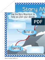 Use The Story Mountain To Help You Plan Your Stories