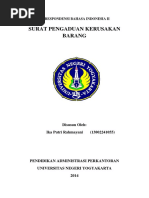 Contoh Surat Masuk dan Keluar | PDF