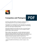 Gargantua and Pantagruel's Epic Adventures