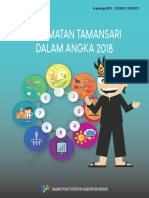 Kecamatan Tamansari Dalam Angka 2018