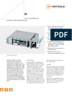 Data Sheet MileGate 2200 Mini-DSLAM Subrack