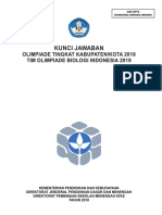 OSK 2018 Biologi (Kunci) PDF