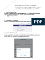 How To Use Google Home To Voice Control Your Ezcast?