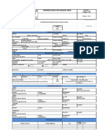 Formato Hoja de Vida y Ficha Integral de Los Trabajadores