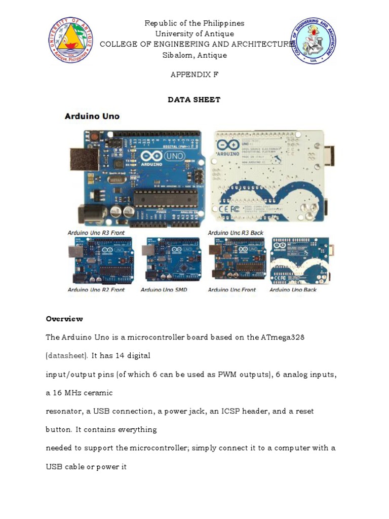 Data Sheet | PDF | Relay | Arduino