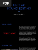 Unit 24 Sound Editing Lab Lac