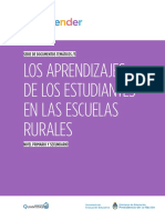 Aprendizajes rurales