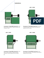 Fan Arrangement Illustrations: Arr. 1 Swsi Arr. 3 Swsi