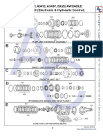 TOYOTA A340E, A340H, A341E, A343F, ISUZU AW30-80LE 4 SPEED RWD & 4WD (Electronic & Hydraulic Control)