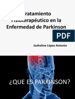 Tratamiento Fisioterapéutico en La Enfermedad de Parkinson: Josheline López Antonio