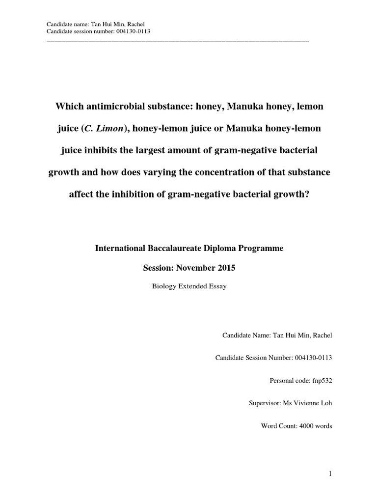 Extended essay mark bands 2019 image