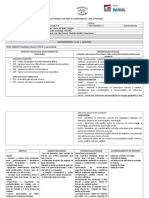 Plano de Ensino Por Área Do Conhecimento Eixo Vi - I Unidade (9362)