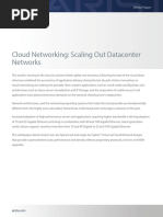 Cloud Networking Scaling Out Data Center Networks