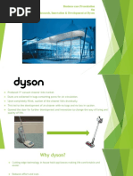 Business Case Presentation On Research, Innovation & Development at Dyson