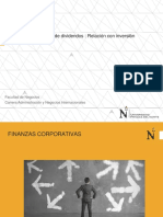 Política de dividendos y su relación con la inversión