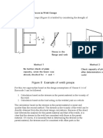 Distribution of Forces in Weld Groups