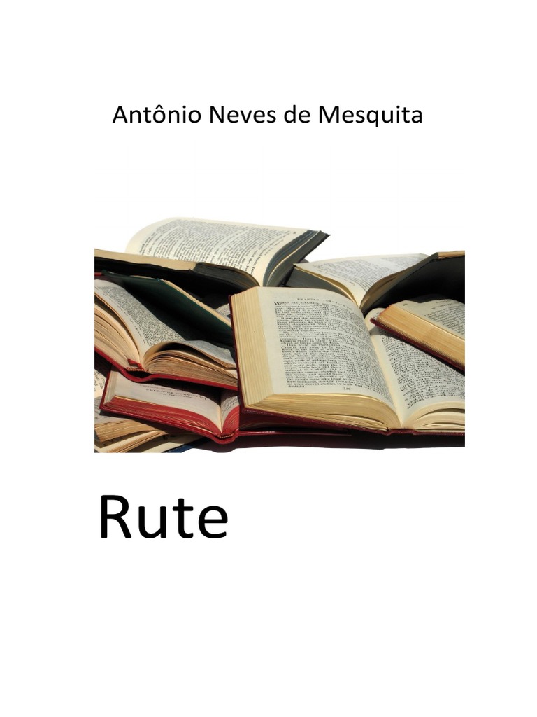 Livro de Rute | PDF | Livro de Ruth | Livro dos Juízes