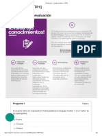 Evaluación - Trabajo Práctico 1 (TP1) 65%