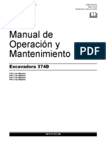 Manual de Operacion y Mantenimiento 374 D