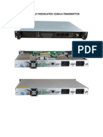 Externally Modulated 1550nm Transmitter