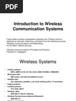 Introduction To Wireless Communication Systems