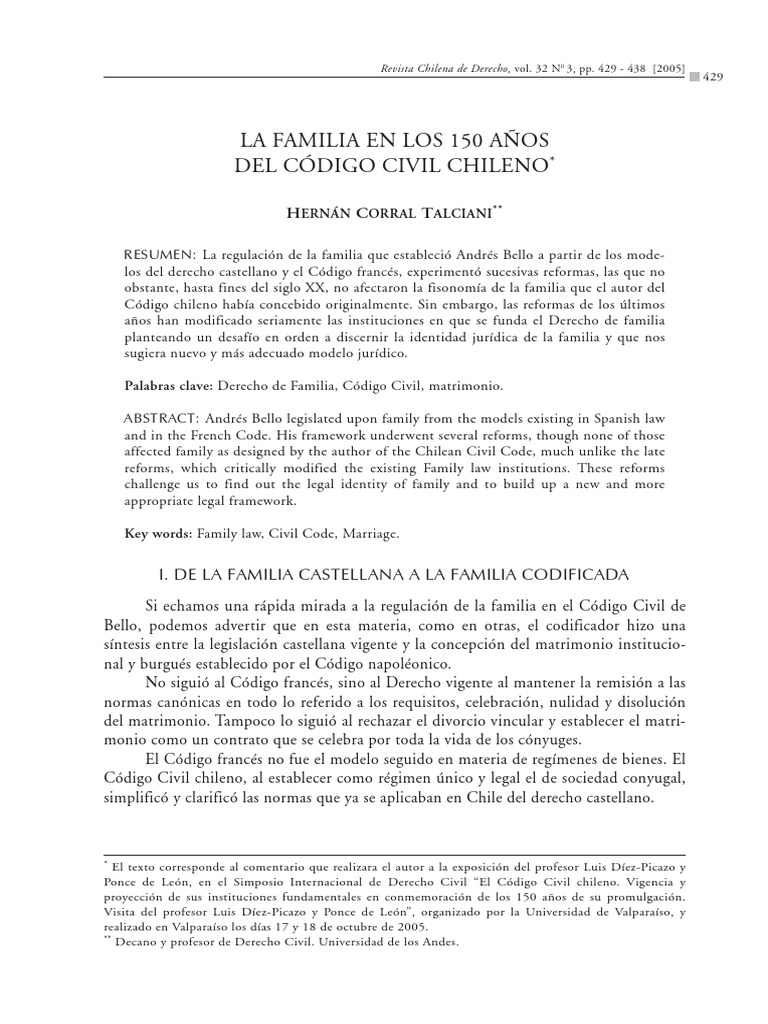 Codigo Civil Chileno Pdf : Código Civil de Chile, 2000 – LJPRRC