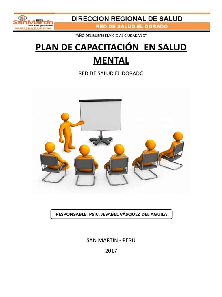 Plan de Capacitación en Salud Mental | PDF | Salud mental | Depresión ...
