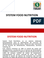 Presentación System Food Nutrition