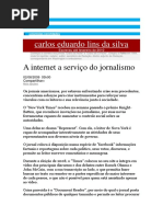 A Internet a Serviço Do Jornalismo - OMBUDSMAN