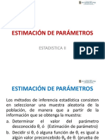 Estimacion de parametros