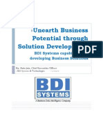 BDI Systems - Solution Development Capabilities