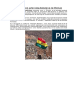 Historia de La Tercera Bandera de Bolivia