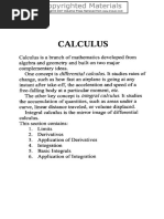 Differential Calculus