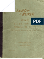 Manual Taller Land Rover Series I 1954 1957 PDF