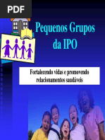 Palestra Pequenos Grupos Na IPO