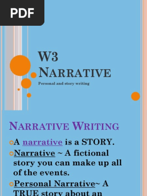 Narrative Writing