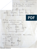 Lista de Exercícios - Circuitos I