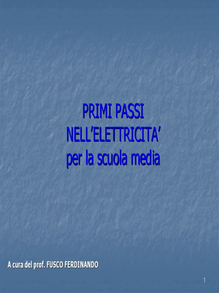 Primi Passi PDF | PDF