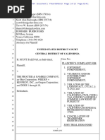 California - Superior Court Complaint - Example Format | PDF | Class ...
