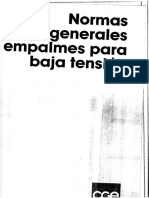 NORMAS GENERALES EMPALME PARA BAJA TENSION.pdf