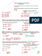 11.3 Sequences and Series - Word Problems Group Practice