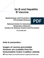 Hepatitis B and Hepatitis B Vaccine