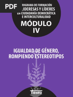 Igualdad de Género, Rompiendo Estereotipos PDF