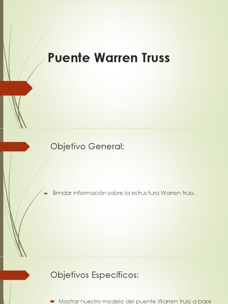 Puente Warren Truss | PDF | Viajes y turismo