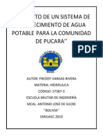 Proyecto Pucara Freddy Vargas