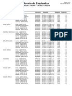 Horario de Empleados: Mostauto / Cpoint1 / Cpoint2 / Cpoext1